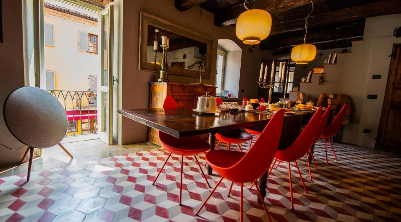 Boutique Hotel Al Palazzo Rosso Neive Exterior foto
